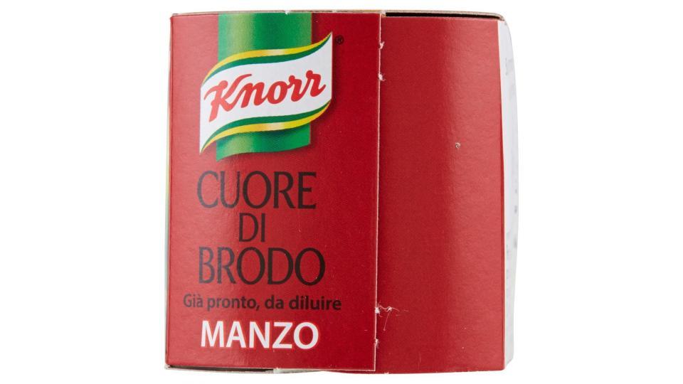 Knorr - Cuore Di Brodo, Manzo, Gia' Pronto, Da Diluire - 112 G