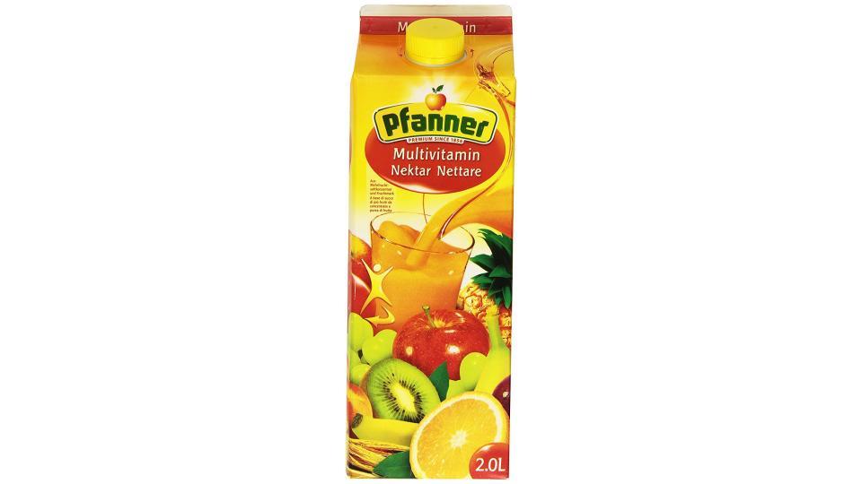 Pfanner - Multivitamin Nettare, a base di succo di più frutti da concentrato e purea di frutta