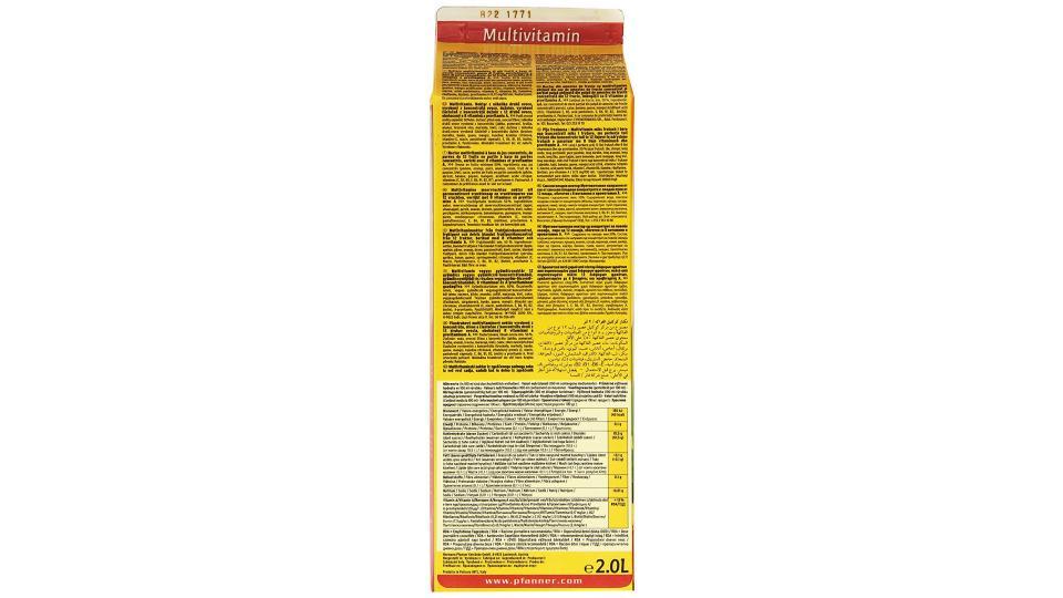 Pfanner - Multivitamin Nettare, a base di succo di più frutti da concentrato e purea di frutta