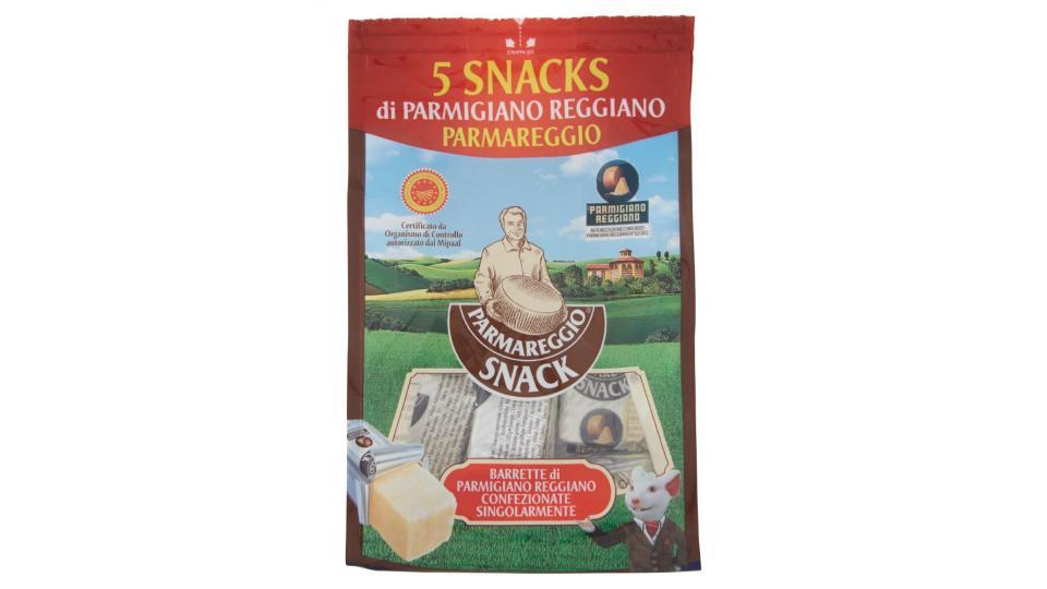 Parmareggio Snack 5 Snacks di Parmigiano Reggiano DOP