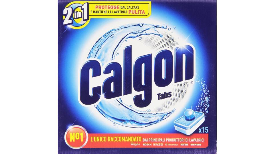 Calgon 2 in 1 Anticalcare 15 Tabs