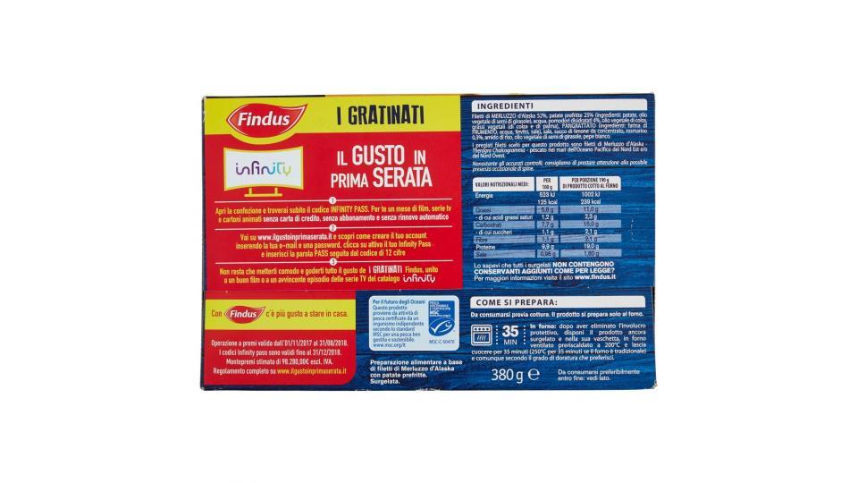 Findus - Filetto di Merluzzo Gratinato con Patate