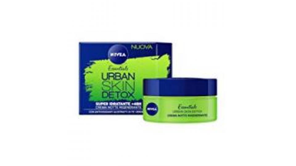 Nivea Essential Urban Skin Detox Crema Notte Rigenerante