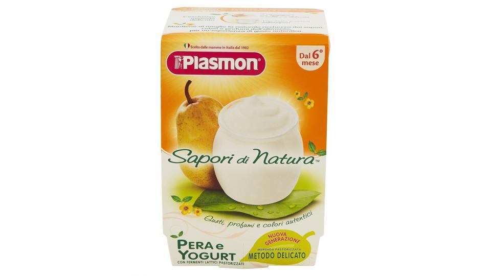 Plasmon Sapori di Natura Yogurt e Pera
