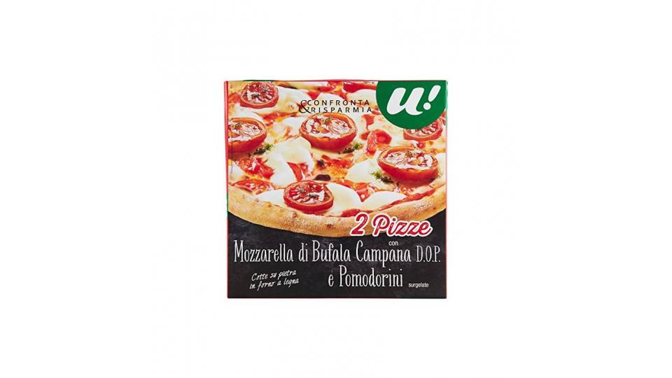 Pizze mozzarella di Bufala Campana D.O.P e pomodorini U! Confronta & Risparmia
