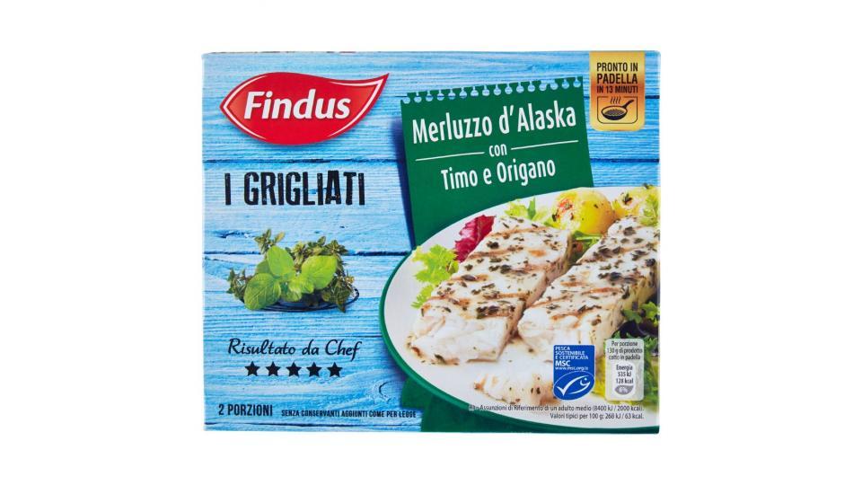 Findus Filetti di Merluzzo Grigliati con Timo e Origano