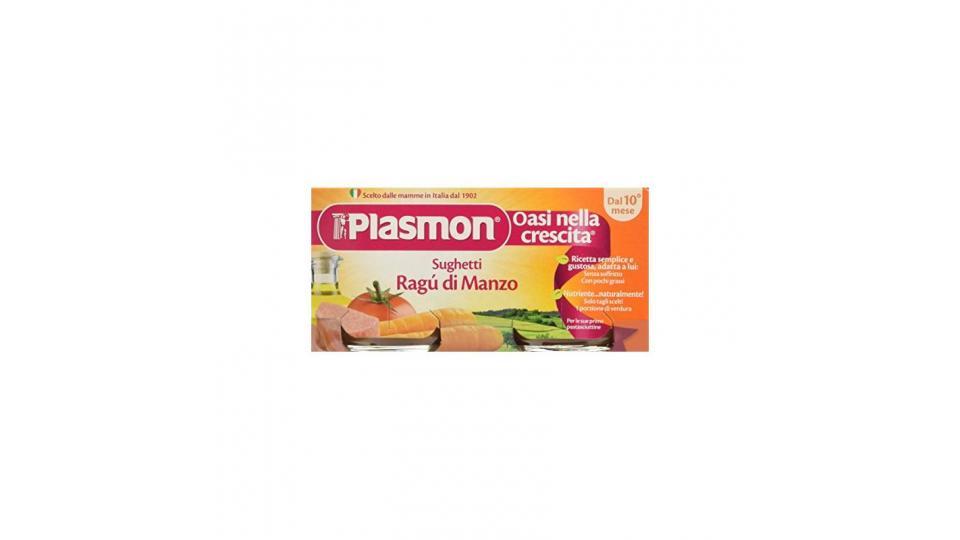 Plasmon Sughetto Ragù di Manzo - 2 vasetti da