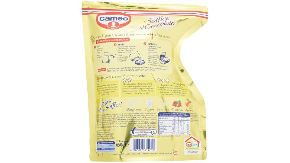 Cameo - Soffice al Cioccolato, Impasto Pronto Fresco per Torta 