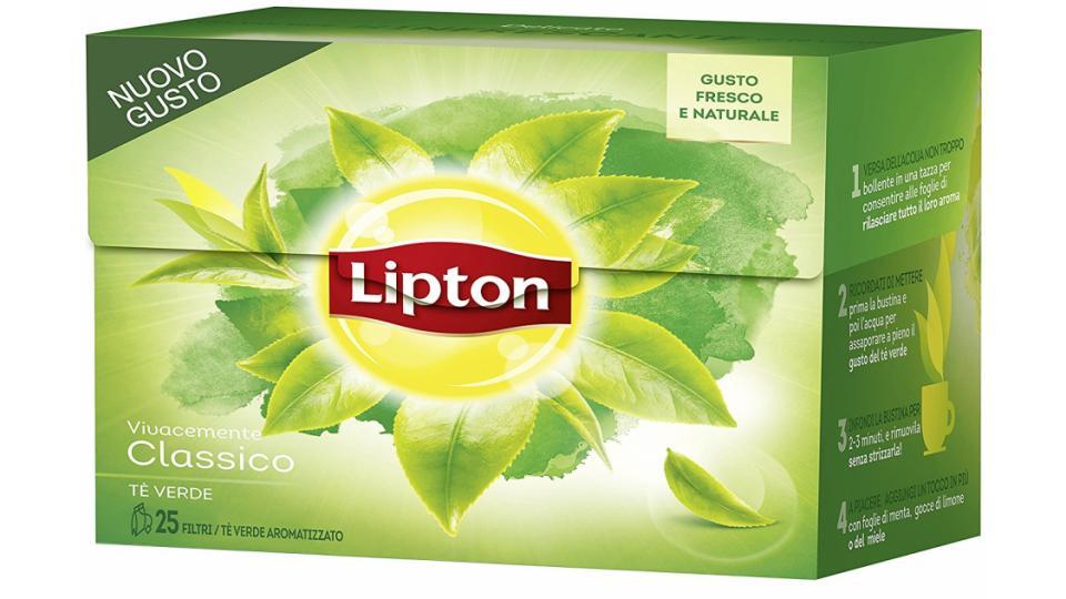 Lipton - Tè Verde, Classico, 25 filtri - 32.5 g