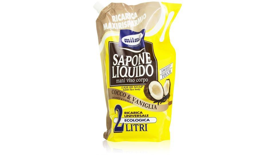 Milmil - Sapone Liquido, Cocco & Vaniglia