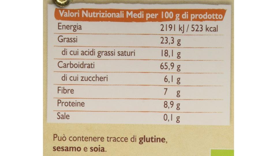 Biscotti integrali di grano saraceno Cuoricini “Fior di Biscotti” Fior di Loto