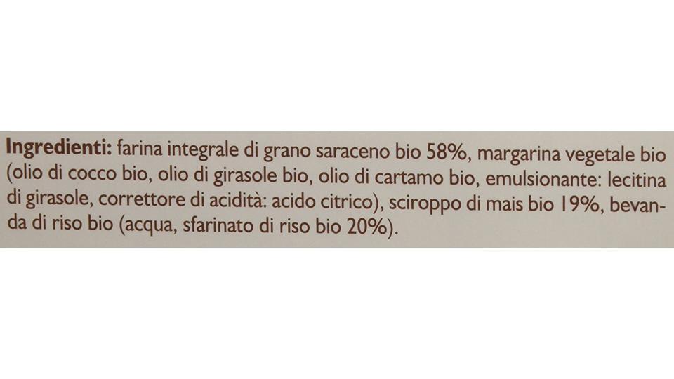 Biscotti integrali di grano saraceno Cuoricini “Fior di Biscotti” Fior di Loto