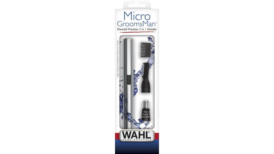 Wahl-5640-616:-Micro-Grooms Man "3 in uno" tagliapeli del naso-orecchie-ciglia