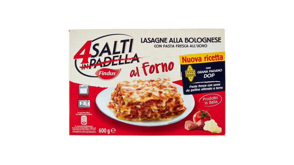 4 Salti al Forno Lasagne alla Bolognese