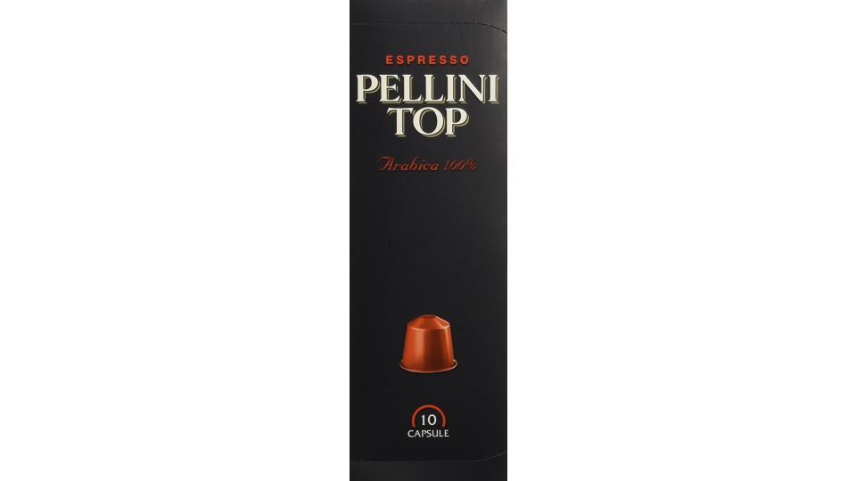 Pellini Caffè Top Arabica (12 astucci da 10 capsule - totale 120 capsule), compatibili Nespresso