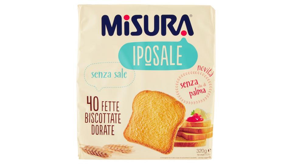 Misura - Fette Biscottate, Dorate, senza Sale - 320 g