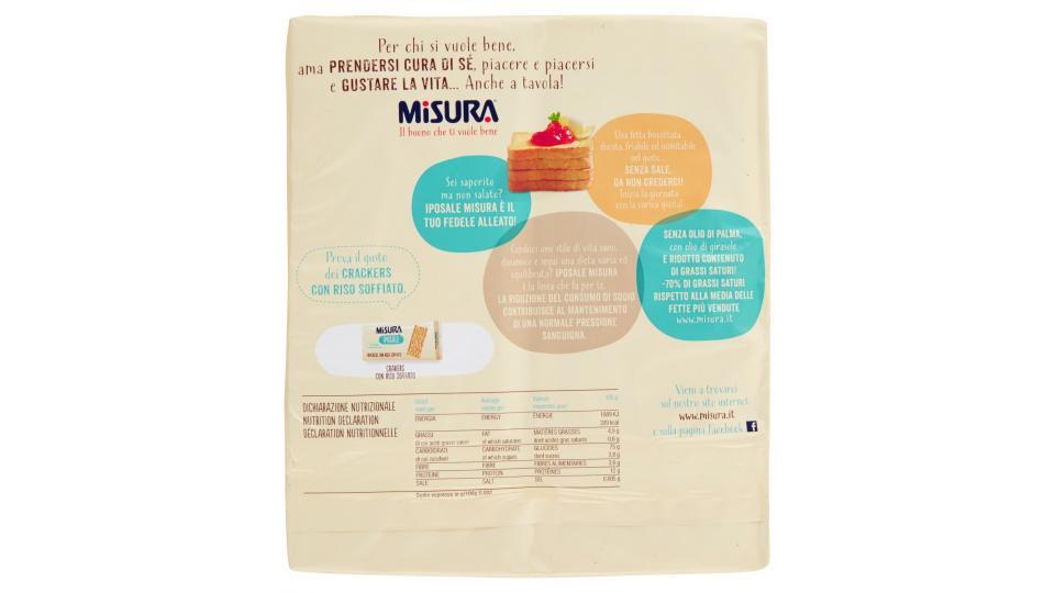 Misura - Fette Biscottate, Dorate, senza Sale - 320 g