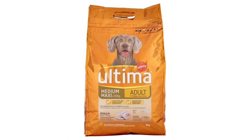 Ultima Dog Medium Maxi Adult Pollo