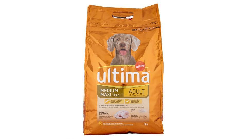 Ultima Dog Medium Maxi Adult Pollo