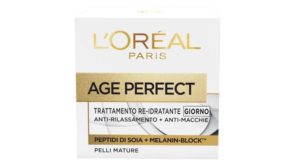 L'Oréal Paris Age Perfect Crema Viso Re-idratante, Giorno