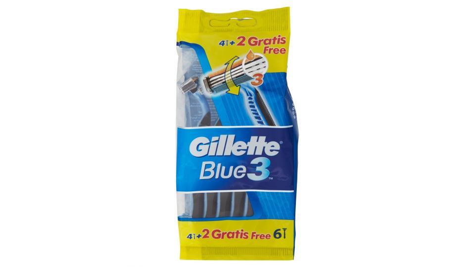 Gillette Blue3 Nitro Usa&Getta - 4 rasoi +
