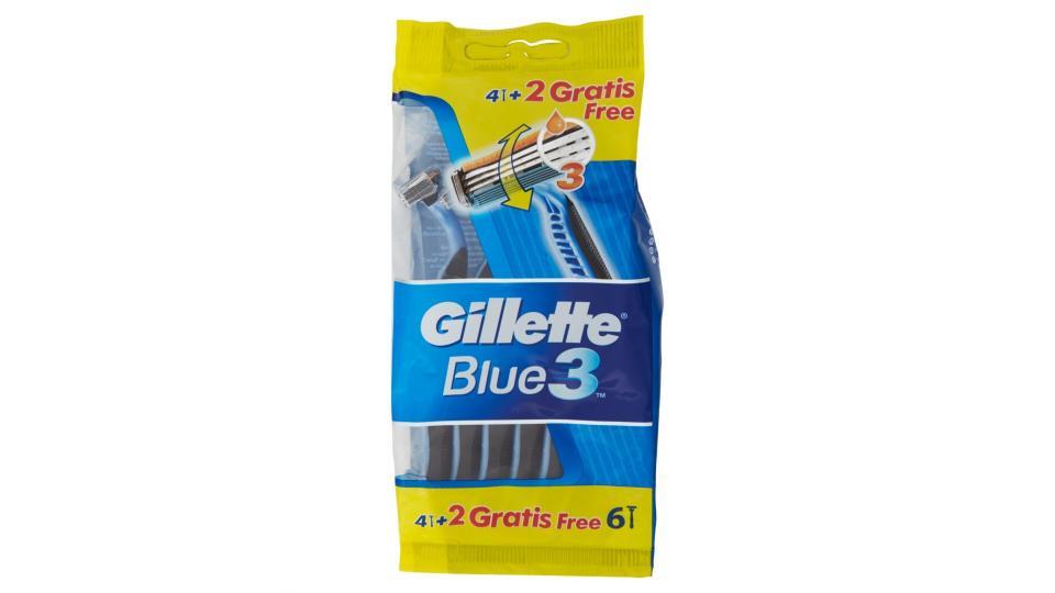 Gillette Blue3 Nitro Usa&Getta - 4 rasoi +