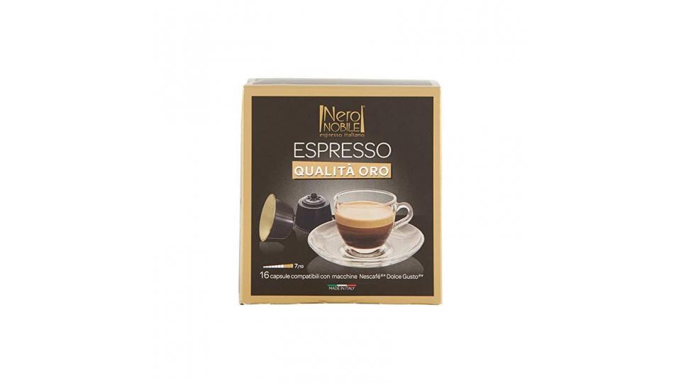 96 Capsule Caffè Oro Nero Nobile compatibili Nescafè Dolce Gusto®* ,672g