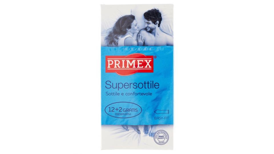 Primex Supersottile 12 + 2 Gratis Preservativi