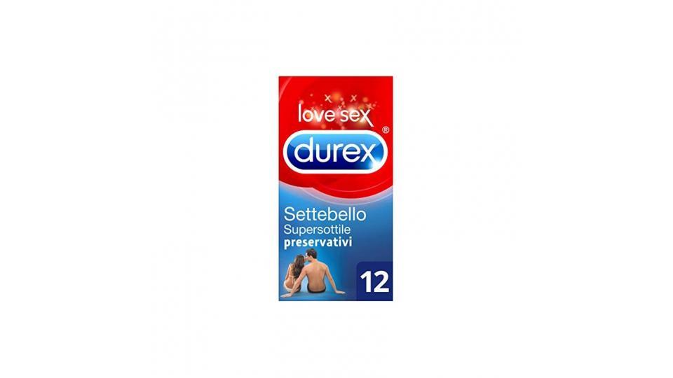 Durex Settebello Super Sottile Preservativi