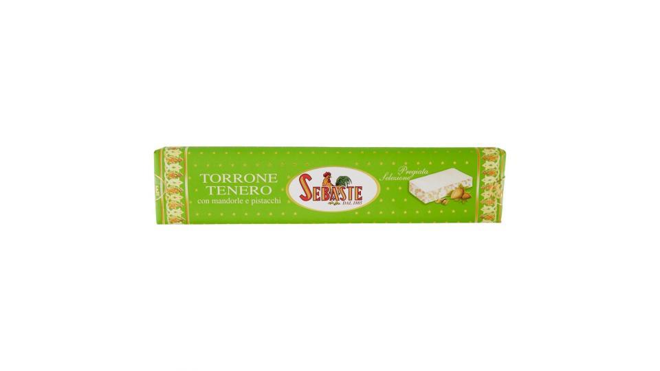 Sebaste Pregiata Selezione Torrone Tenero con mandorle e pistacchi