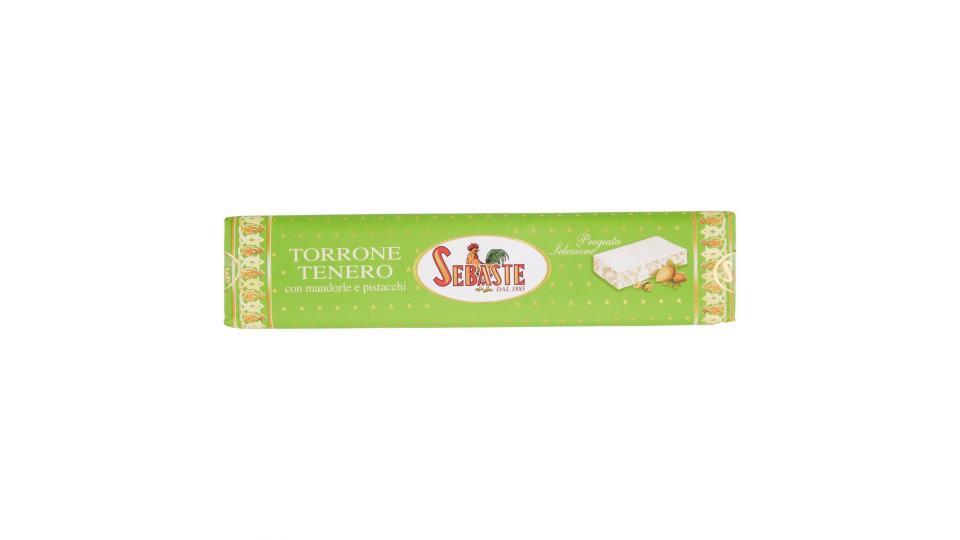 Sebaste Pregiata Selezione Torrone Tenero con mandorle e pistacchi