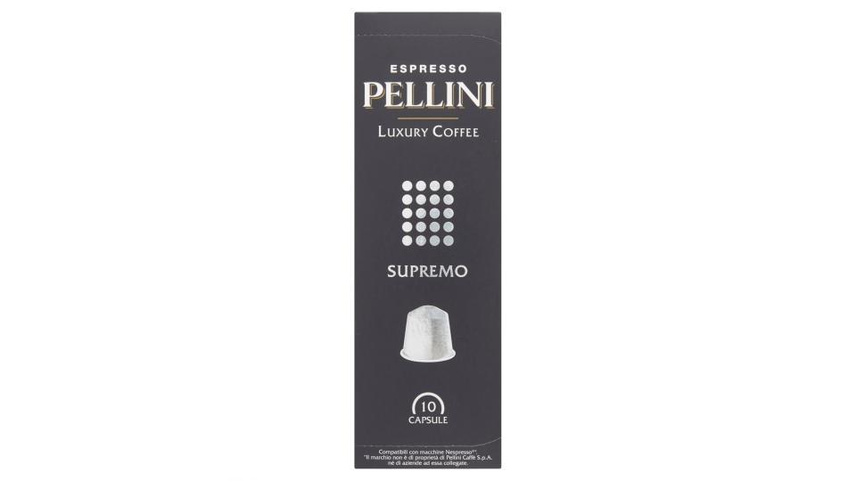Pellini Luxury coffee supremo 10 capsule