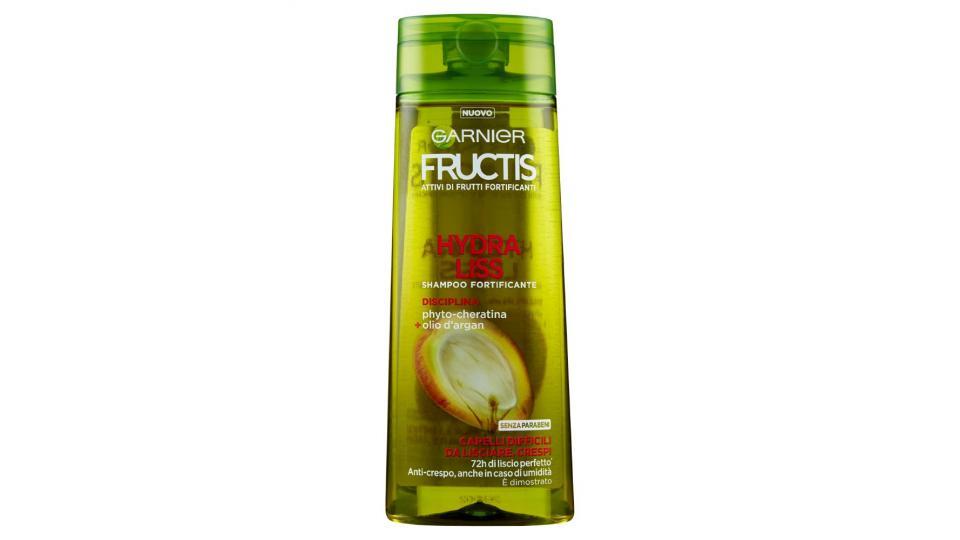 Garnier Fructis Hydra Liss Shampoo per Capelli Difficili da Lisciare