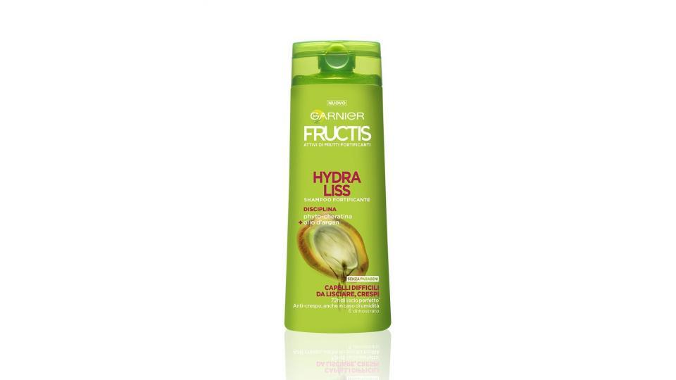 Garnier Fructis Hydra Liss Shampoo per Capelli Difficili da Lisciare