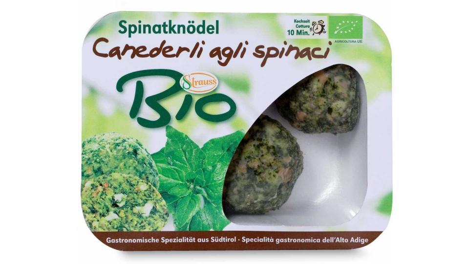 Canederli agli spinaci Strauss