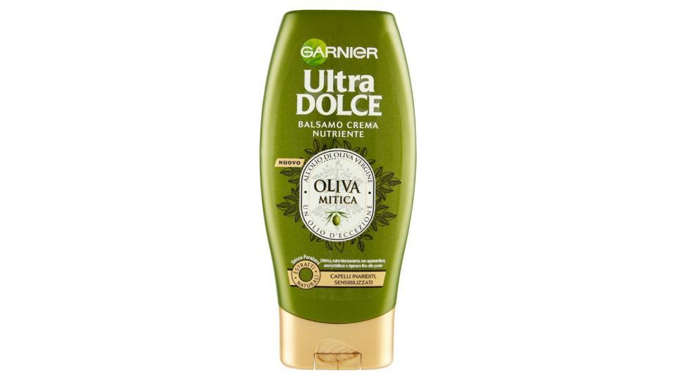 Garnier Ultra Dolce Oliva Mitica Balsamo Crema Nutriente per Capelli Inariditi Sensibilizzati