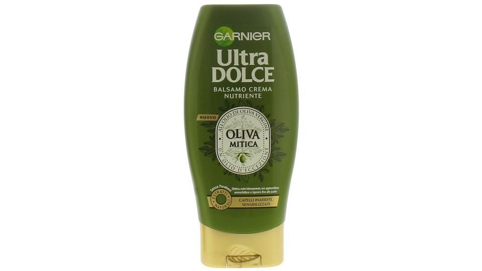 Garnier Ultra Dolce Oliva Mitica Balsamo Crema Nutriente per Capelli Inariditi Sensibilizzati