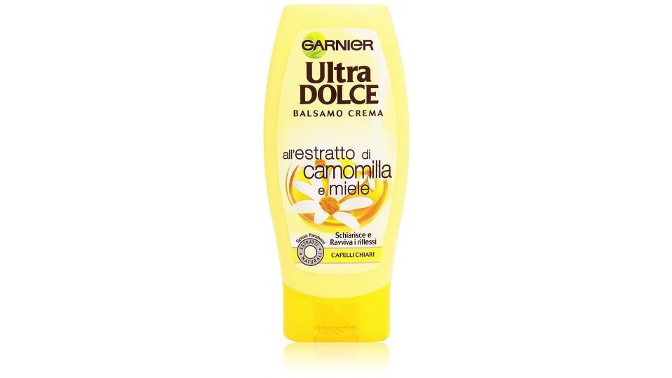 Garnier Ultra Dolce all'Estratto di Camomilla e Miele Balsamo Crema per Capelli Chiari