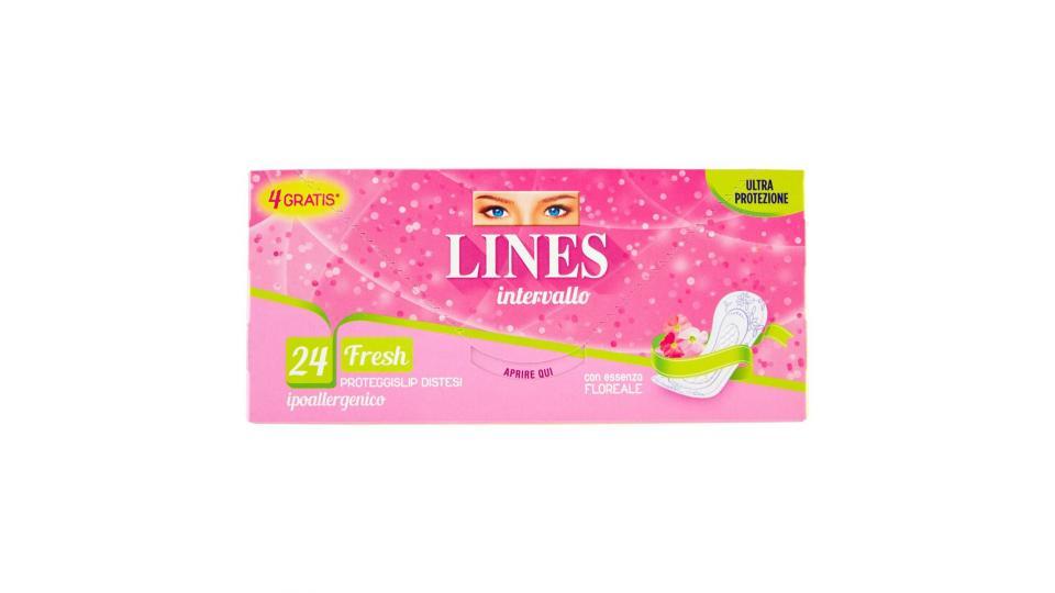 Lines, Intervallo Fresh proteggi-slip distesi