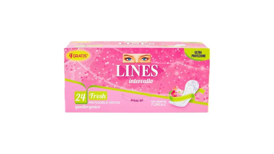 Lines, Intervallo Fresh proteggi-slip distesi