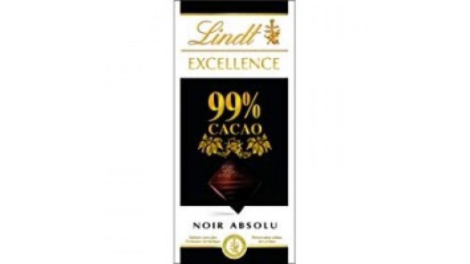 Lindt, Excellence 99% Cacao noir absolu