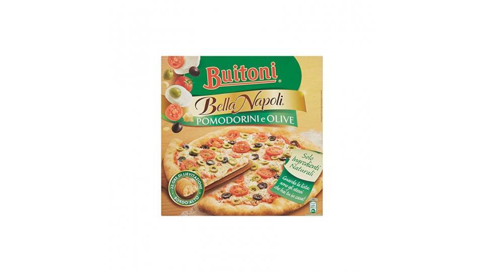 BUITONI BELLA NAPOLI POMODORINI E OLIVE Pizza surgelata 365g (1 pizza)