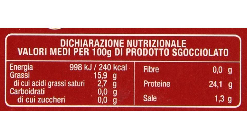 AsDoMar - Tonno Trancio Intero, all'Olio di Oliva, Pacco da  2X100 g, totale: