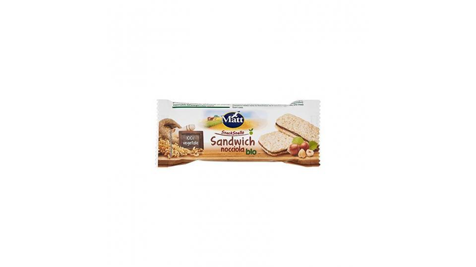 Matt Snacksnello Sandwich Choco Bio