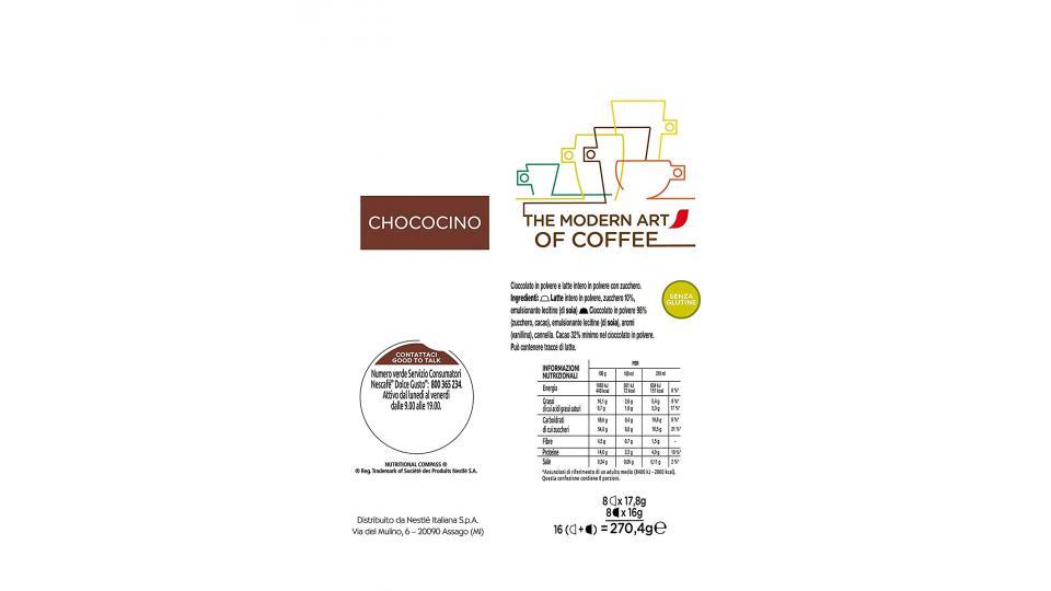 NESCAFÉ DOLCE Gusto CHOCOCINO, Cioccolata - 16 Capsule (8 tazze)
