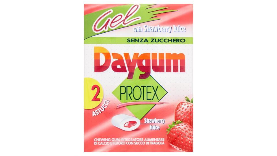 Daygum Protex gel with strawberry juice 2 astucci