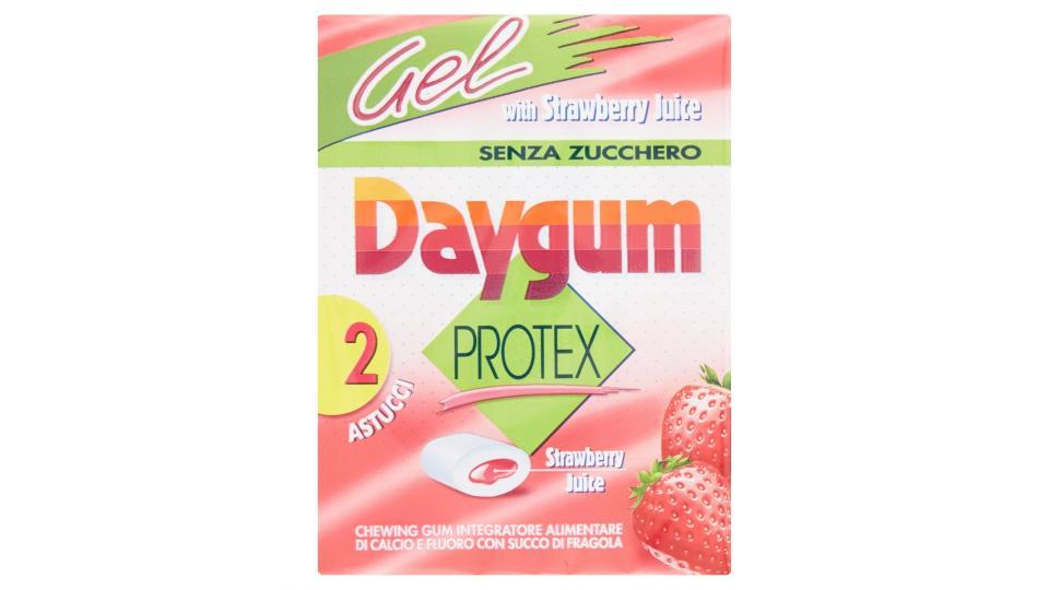 Daygum Protex gel with strawberry juice 2 astucci