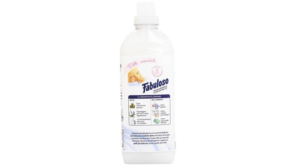 Fabuloso - Ammorbidente Concentrato, Ipoallergenico con latte di mandorla dolce