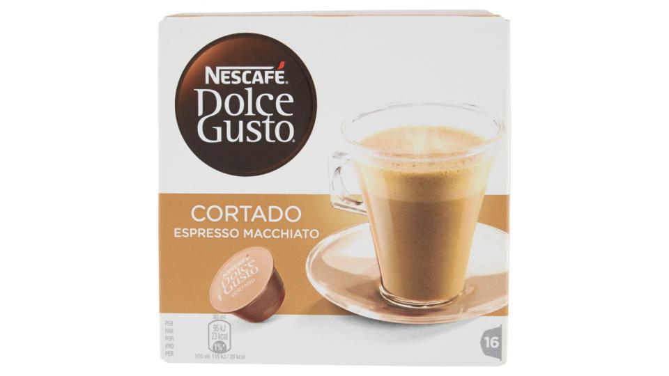 NESCAFÉ DOLCE GUSTO CORTADO ESPRESSO MACCHIATO caffè macchiato