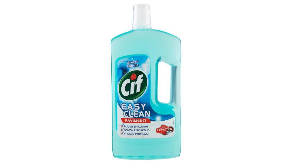 Cif - Detergente , Easy Clean Pavimenti, Con Lift-Action, Brezza Marina - 